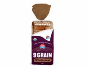 Tip Top 9 Grain Wholemeal bread rated better than Tip Top Sunblest Soft White Sandwich bread.